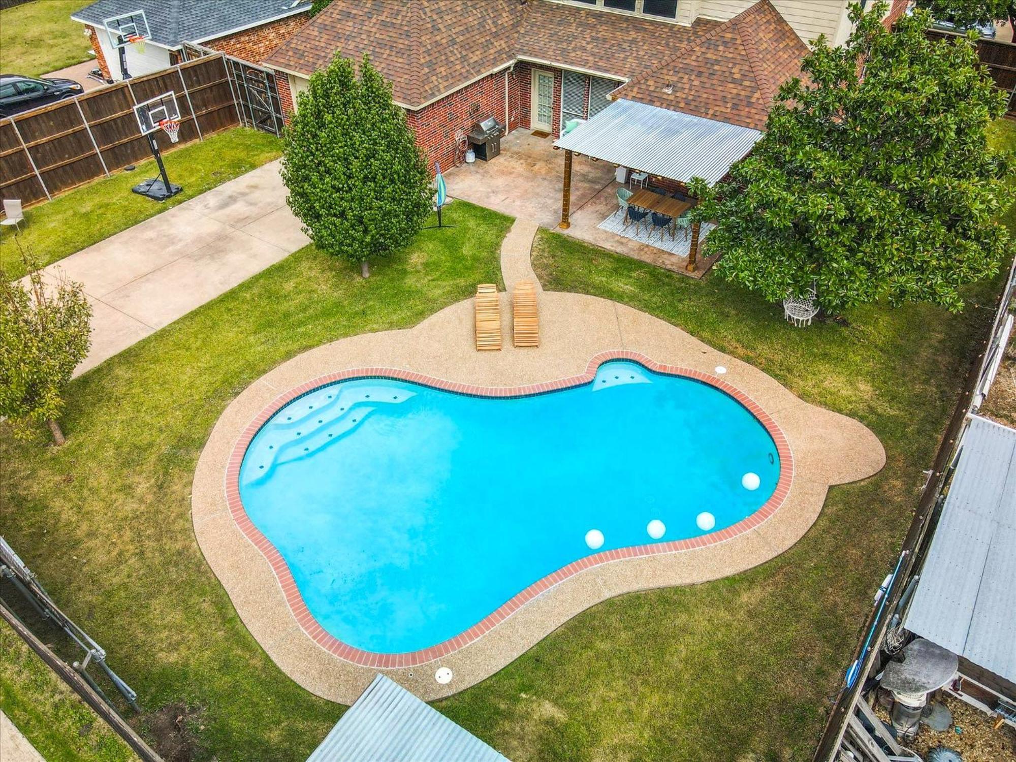 6Br 3,5Ba Home Pool, Hot Tub, Game Room -16 Guests Sachse Esterno foto